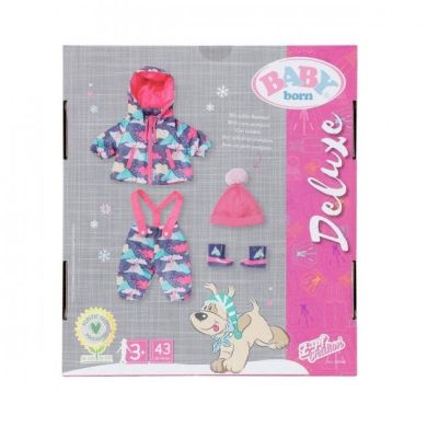 Набір одягу для ляльки Baby Born серії Deluxe Сніжна зима 830062