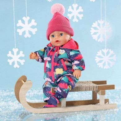 Набір одягу для ляльки Baby Born серії Deluxe Сніжна зима 830062