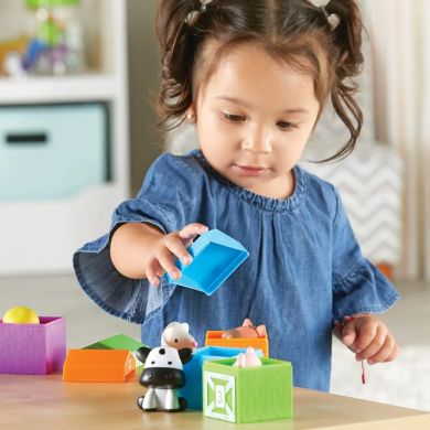 Учебный игровой набор Ферма Learning Resources LER6805, Разноцветный