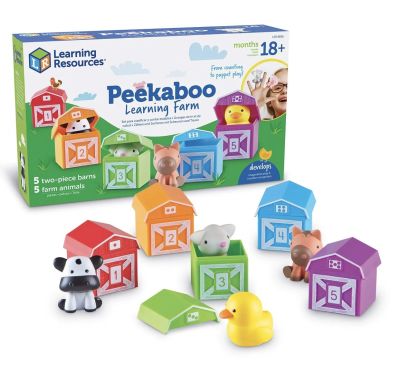 Учебный игровой набор Ферма Learning Resources LER6805, Разноцветный