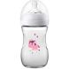 Бутылочка для кормления Philips Avent Natural Единорог 260 мл SCF070/25, Розовый