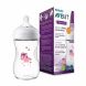 Бутылочка для кормления Philips Avent Natural Единорог 260 мл SCF070/25, Розовый