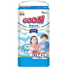 Трусики-підгузки GOO.N Slim & Comfortable для дітей 12-17 кг (розмір 5(XL), унісекс, 42 шт) 21001093, XL