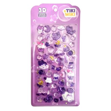 Набір 3D-наліпок Tiki Wiki серії Crystal &ndash; Тікі зоряні сни