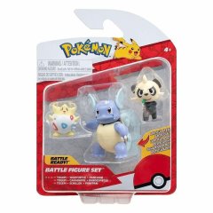 Набор игровых фигурок POKEMON W17 ТОГЕПИ, ПАНЧАМ, ВАРТОРТЛ PKW3051