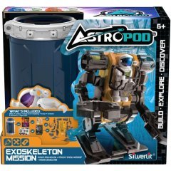 Ігровий набір з фігуркою ASTROPOD МІСІЯ «РУХАЙСЯ В ЕКЗОСКЕЛЕТІ» (деталі екзоскелета, фігурка) 80334