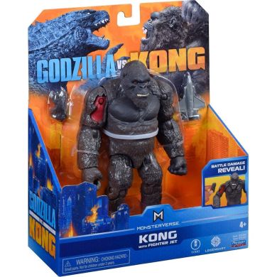 Фигурка Godzilla vs. Kong Конг с истребителем 15 см 35304