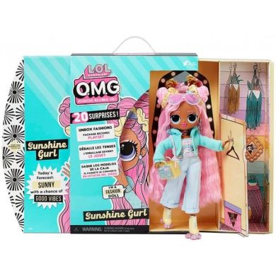 Игровой набор с куклой L.O.L. Surprise! серии O.M.G. S5 Солнечная леди с аксессуарами 572787