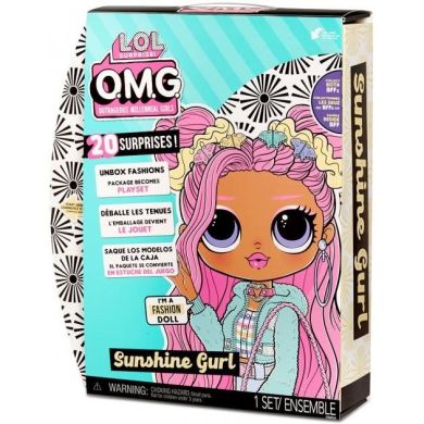 Игровой набор с куклой L.O.L. Surprise! серии O.M.G. S5 Солнечная леди с аксессуарами 572787