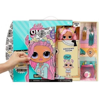 Игровой набор с куклой L.O.L. Surprise! серии O.M.G. S5 Солнечная леди с аксессуарами 572787