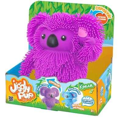 Интерактивная игрушка Jiggly Pup Зажигательная Коала (фиолетовая) JP007-PU