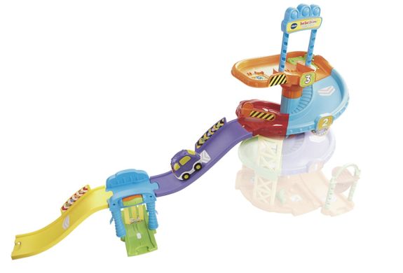 Игровой набор VTech Бип-Бип Парковочная башня со звуковыми эффектами 80-152766, Разноцветный