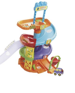 Игровой набор VTech Бип-Бип Парковочная башня со звуковыми эффектами 80-152766, Разноцветный