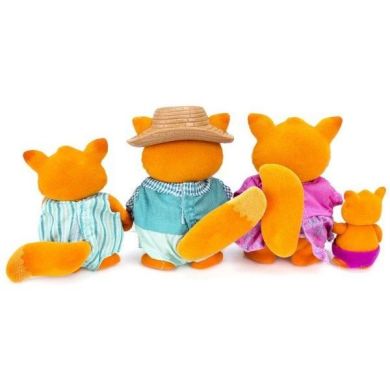 Набор фигурок Li'l Woodzeez Семья Лисичек 6092M