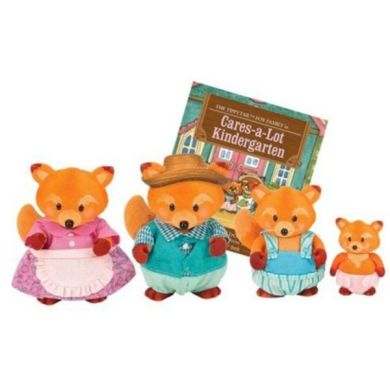 Набор фигурок Li'l Woodzeez Семья Лисичек 6092M
