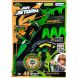 Игрушечный лук с мишенью серии Air Storm BULLZ EYE (зеленый, 3 стрела, мишень) Zing AS200G
