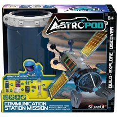 Ігровий набір з фігуркою ASTROPOD МІСІЯ «ПОБУДУЙ СТАНЦІЮ ЗВ’ЯЗКУ» (деталі станції, фігурка) 80333