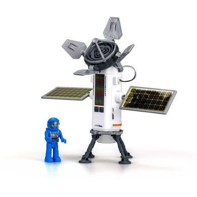 Ігровий набір з фігуркою ASTROPOD МІСІЯ «ПОБУДУЙ СТАНЦІЮ ЗВ’ЯЗКУ» (деталі станції, фігурка) 80333