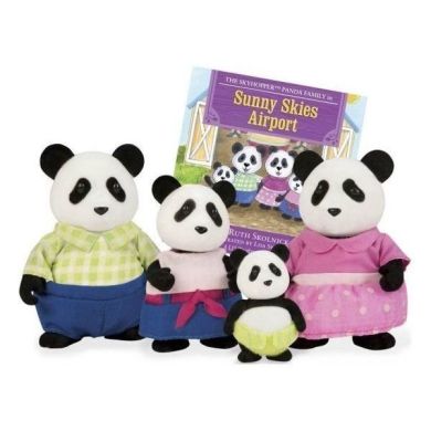 Набір фігурок Li'l Woodzeez Сім'я Панд 6154M