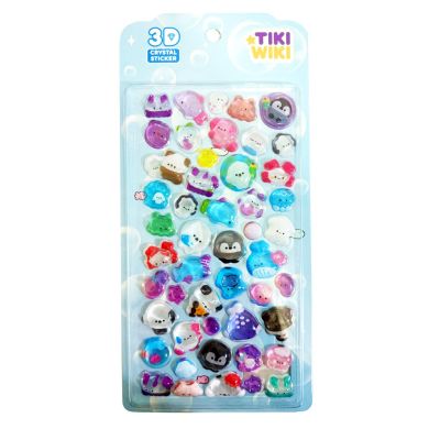 Набір 3D-наліпок Tiki Wiki серії Crystal &ndash; Тікі море S2