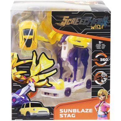 Машинка-трансформер SCREECHERS WILD! S4 L2 САНБЛЕЙЗ БЕДЕР EU685202