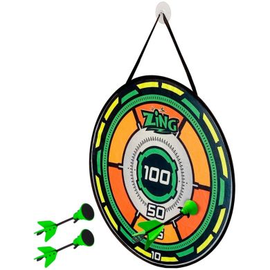 Игрушечный лук с мишенью серии Air Storm BULLZ EYE (зеленый, 3 стрела, мишень) Zing AS200G