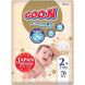 Підгузки GOO.N Premium Soft для дітей 3-6 кг (розмір 2(S), на липучках, унісекс, 70 шт) F1010101-153, S