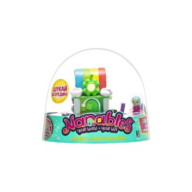 Игровая фигурка Nanables Jazwares Small House Радужный путь Казино Создай радугу 8 см NNB0046