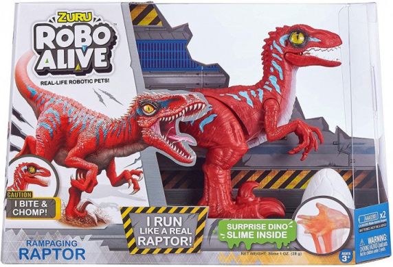 Інтерактивна іграшка Pets&Robo Alive Червоний велоцираптор 25289R