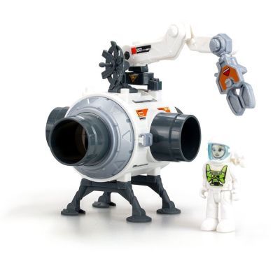 Игровой набор с фигуркой ASTROPOD МИССИЯ «ПОСТРОИ МОДУЛЬНУЮ КОСМИЧЕСКУЮ СТАНЦИЮ» (детали, фигурка) 80336