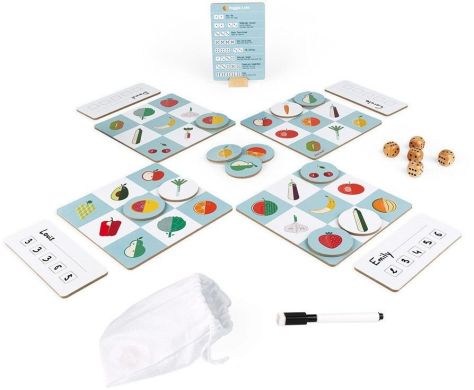 Настільна гра Janod Лото Овочі J02691