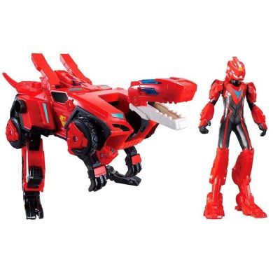 Игровой набор с фигуркой DINOSTER ЛУЧИО (фигурка, динозавр-трансформер) EU580891