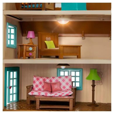 Игровой набор Li`l Woodzeez Большой коттеджный дом WZ6548Z