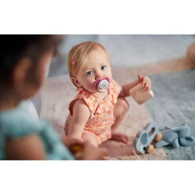 Пустушка ортодонтична Ultra Air Animal для дівчат, від 6 до 18 місяців, 2 шт, Avent SCF080/08