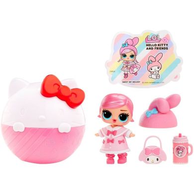 Игровой набор с куклой L.O.L.SURPRISE! серии Loves Hello Kitty HELLO KITTY И ДРУЗЬЯ (в ассорт.) 523840