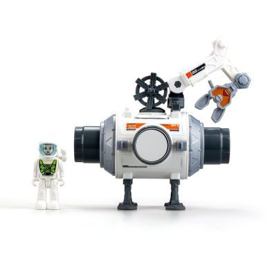 Игровой набор с фигуркой ASTROPOD МИССИЯ «ПОСТРОИ МОДУЛЬНУЮ КОСМИЧЕСКУЮ СТАНЦИЮ» (детали, фигурка) 80336