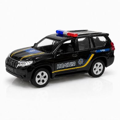 Автомодель &ndash; Toyota Prado Поліція (чорний)