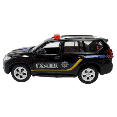 Автомодель &ndash; Toyota Prado Поліція (чорний)