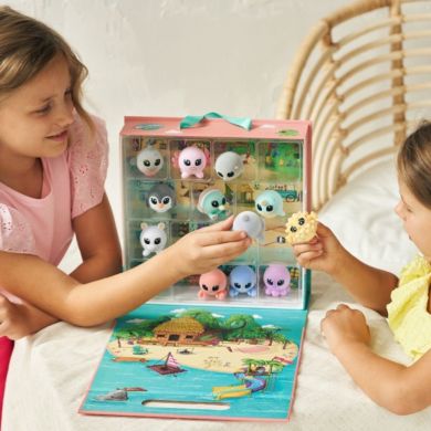 Ігровий колекційний набір FLOCKIES ТРОПІЧНИЙ ОСТРІВ (будиночок, ексклюзивна фігурка) FLO0415