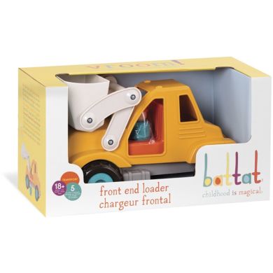 Экскаватор игрушечный Battat Lite Первые машинки с фигуркой водителя BT2508Z