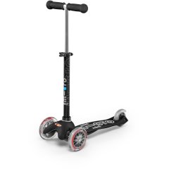 Самокат 3-колесный Mini Micro deluxe black MMD039