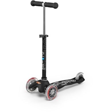 Самокат 3-колесный Mini Micro deluxe black MMD039