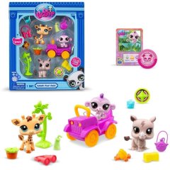 Ігровий набір LITTLEST PET SHOP САФАРІ (3 фігурки, аксес.) 524