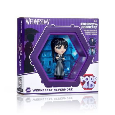 Коллекционная фигурка WOW! PODS 4D серии Венздей ВЕНЗДЕЙ В ШКОЛЬНОЙ ФОРМЕ (10 cm) WED-1001-01