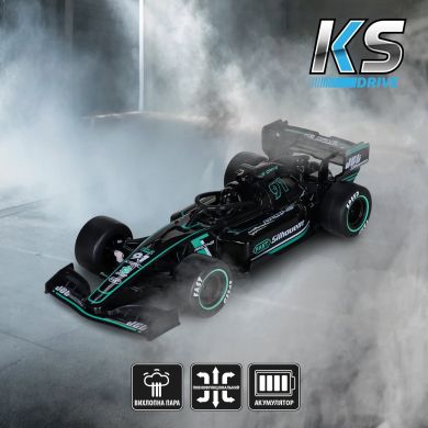 Автомобіль Spray Car на р/к &ndash; Racing (чорний, 1:20, вихлопна пара)