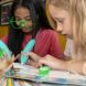 Набор стержней для 3D-ручки 3Doodler Start МИКС (75 шт: оранжевый, желтый, зеленый) 3DS-ECO-MIX2-75