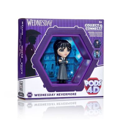 Колекційна фігурка WOW! PODS 4D серії Венздей ВЕНЗДЕЙ У ШКІЛЬНІЙ ФОРМІ (10 cm) WED-1001-01