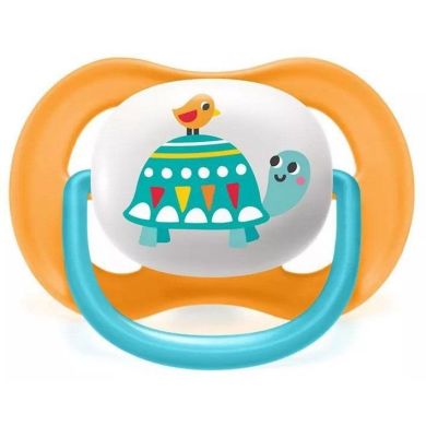 Пустушка ортодонтична Ultra Air Animal для хлопчиків, від 6 до 18 місяців, 2 шт, Avent SCF080/07