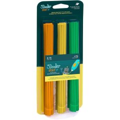 Набор стержней для 3D-ручки 3Doodler Start МИКС (75 шт: оранжевый, желтый, зеленый) 3DS-ECO-MIX2-75