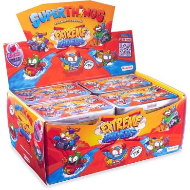 Ігровий набір SUPERTHINGS серії &laquo;Rivals of Kaboom&raquo; ЕКСТРЕМАЛЬНІ ГОНЩИКИ (5 екскл. фігурок) PSTSD48TIN40